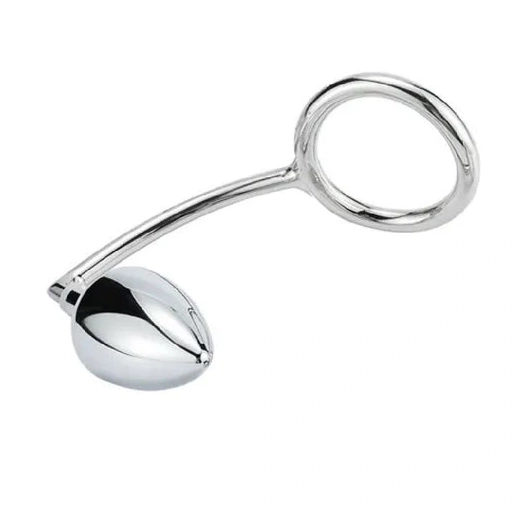 Set Stainless Hook Ring Cock Steel 4663 with Anal DiscreetChoice 0902